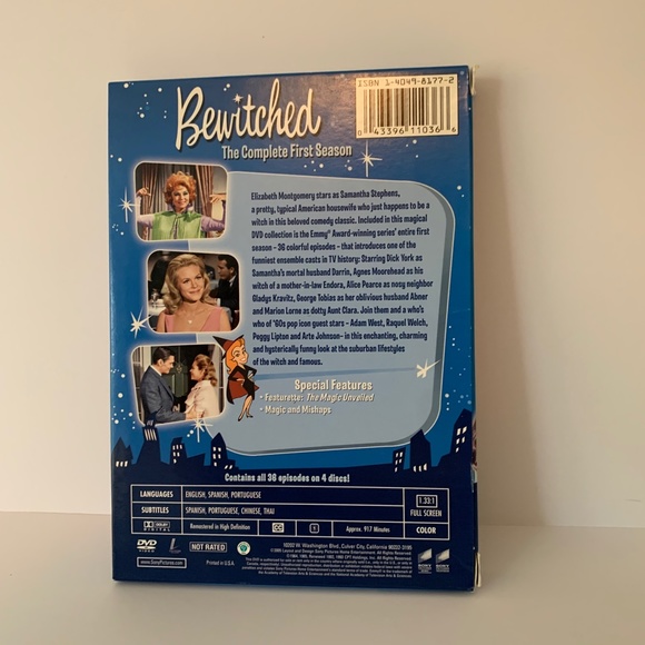 Bewitched The Complete First Season in color DVD - Picture 3 of 9